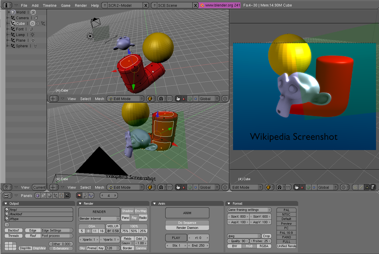 Software de gráficos 3D, conjunto de aplicaciones que permiten la creación y manipulación de gráficos 3D por computadora