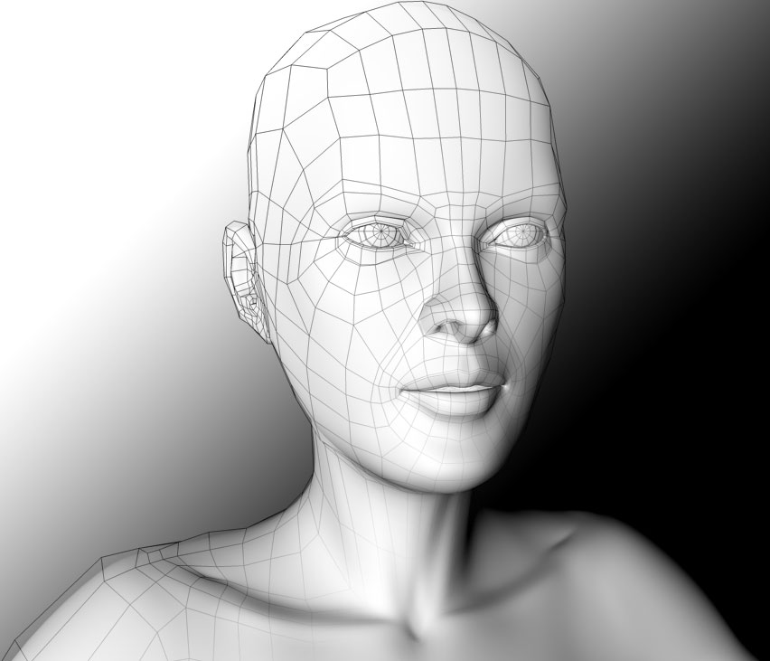 La gran mayoría de los modelos 3D hoy en día están construidos como modelos de textura poligonal porque son flexibles