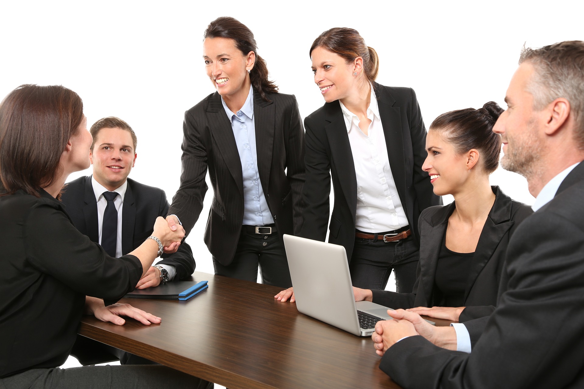 Grupo de personas en un reunión de trabajo