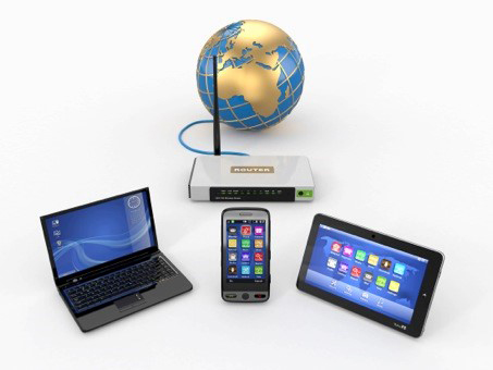 Tablet, computadora, celular